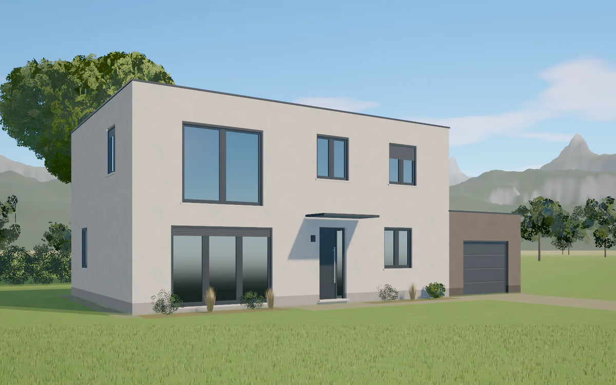 Rendu 3D – maison Grand Som, projet type QUALITE 24
