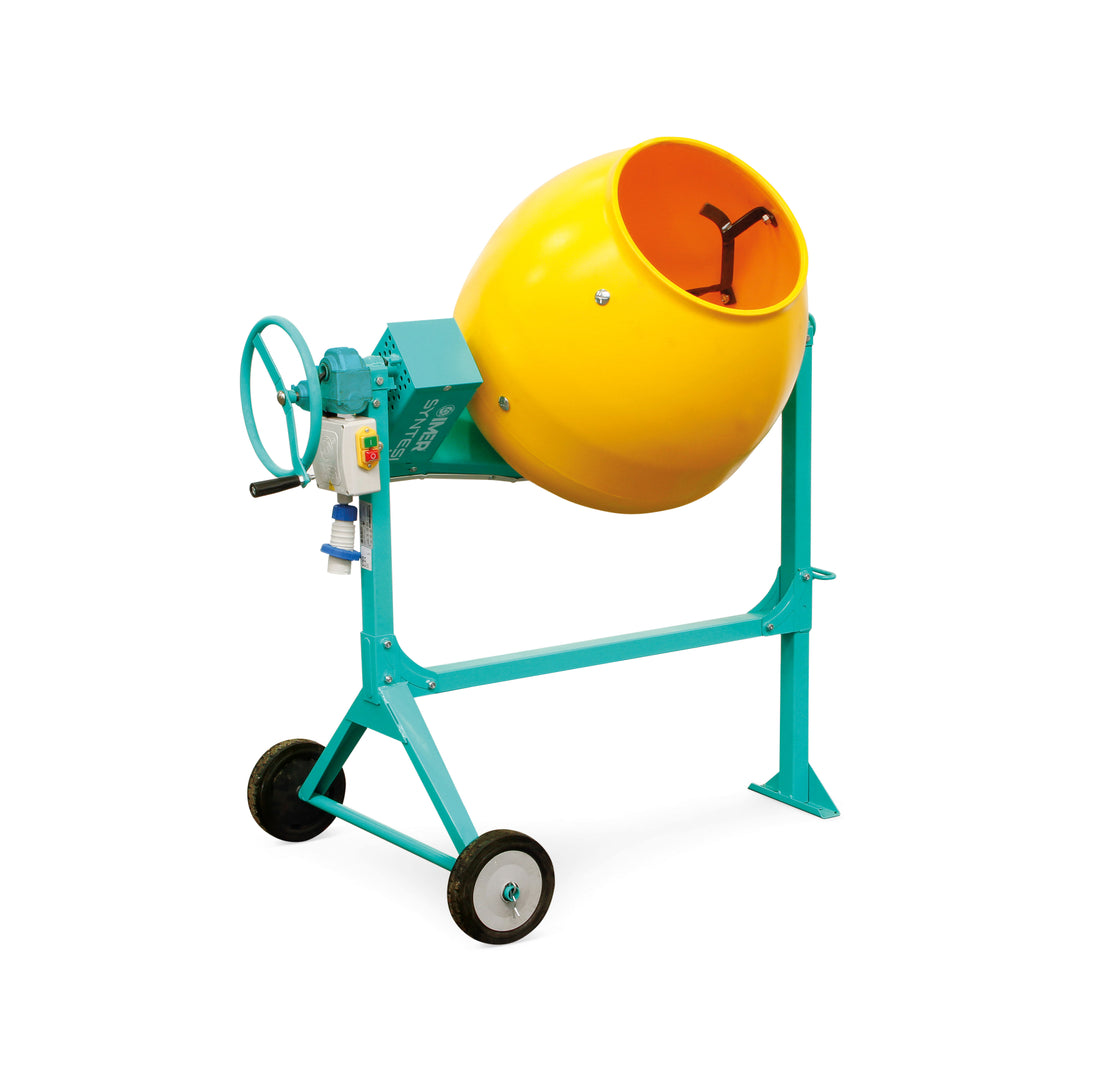 Bétonnière électrique Syntesi S140 cuve acier – IMER – 138 L (malaxage 100 L) – photo 3