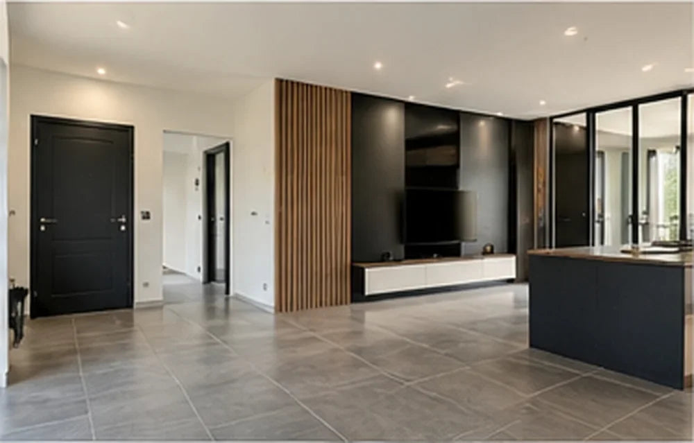 Illustration – rénovation de salle de bain (5 à 6 m²), projet type QUALITE 24
