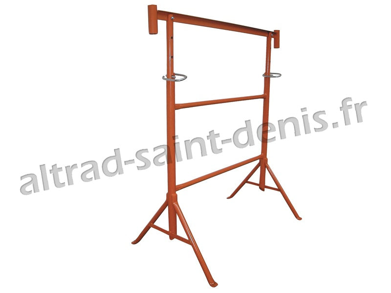 Tréteau de maçon réglable Ø 42 pieds fixes – T2303S – Altrad – 1,20 à 2,19 m – photo 1
