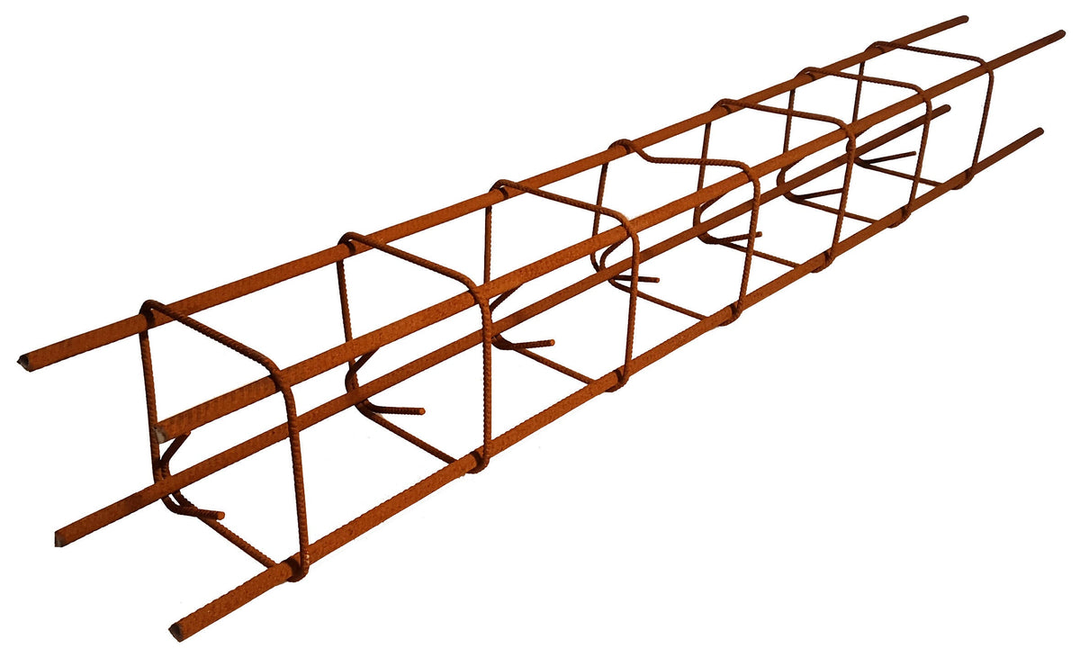 Chaînage carré Z3 préfabriqué 15 x 15 cm – LIB Industries – Ø10, 6 m – photo 1