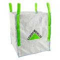 Big bag à gravats 1 m³ – 95 x 95 x 110 cm – blanc – photo 1