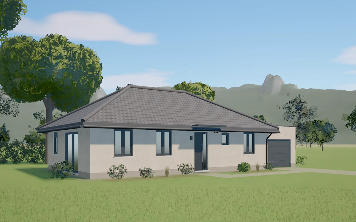 Rendu 3D – maison Moucherotte, projet type QUALITE 24