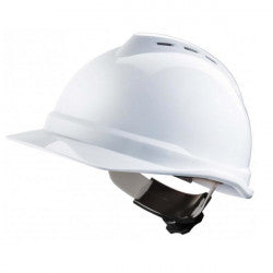 Casque de chantier – MSA V-Gard 500 ventilé – blanc – photo 2