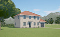 Rendu 3D – maison Obiou, projet type QUALITE 24