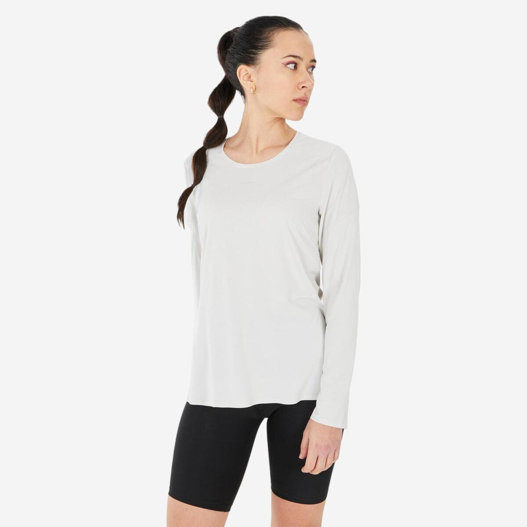 T-shirt de randonnée manches longues femme – Quechua MH500 – photo 1