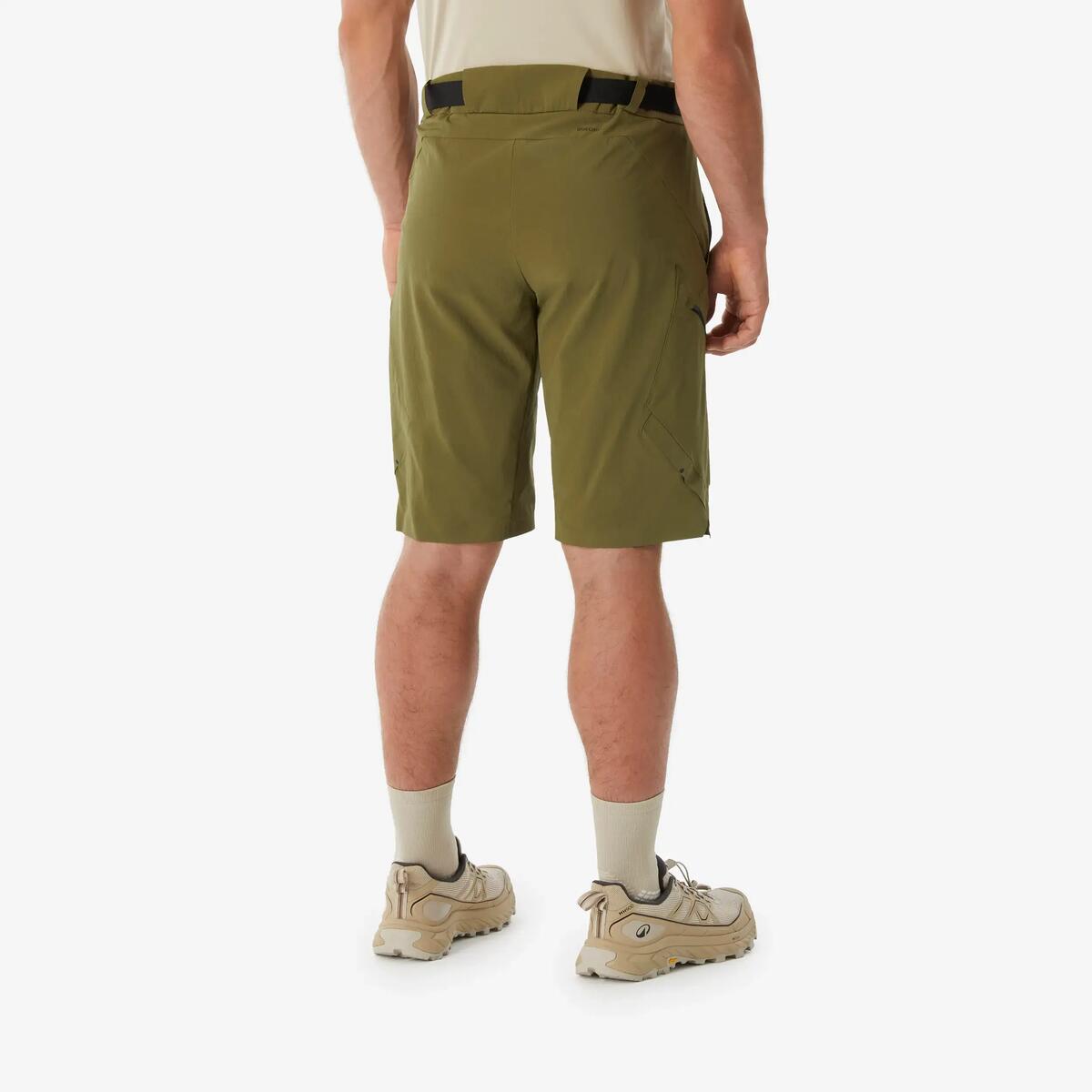 Short de randonnée long homme – Quechua MH500 – photo 3