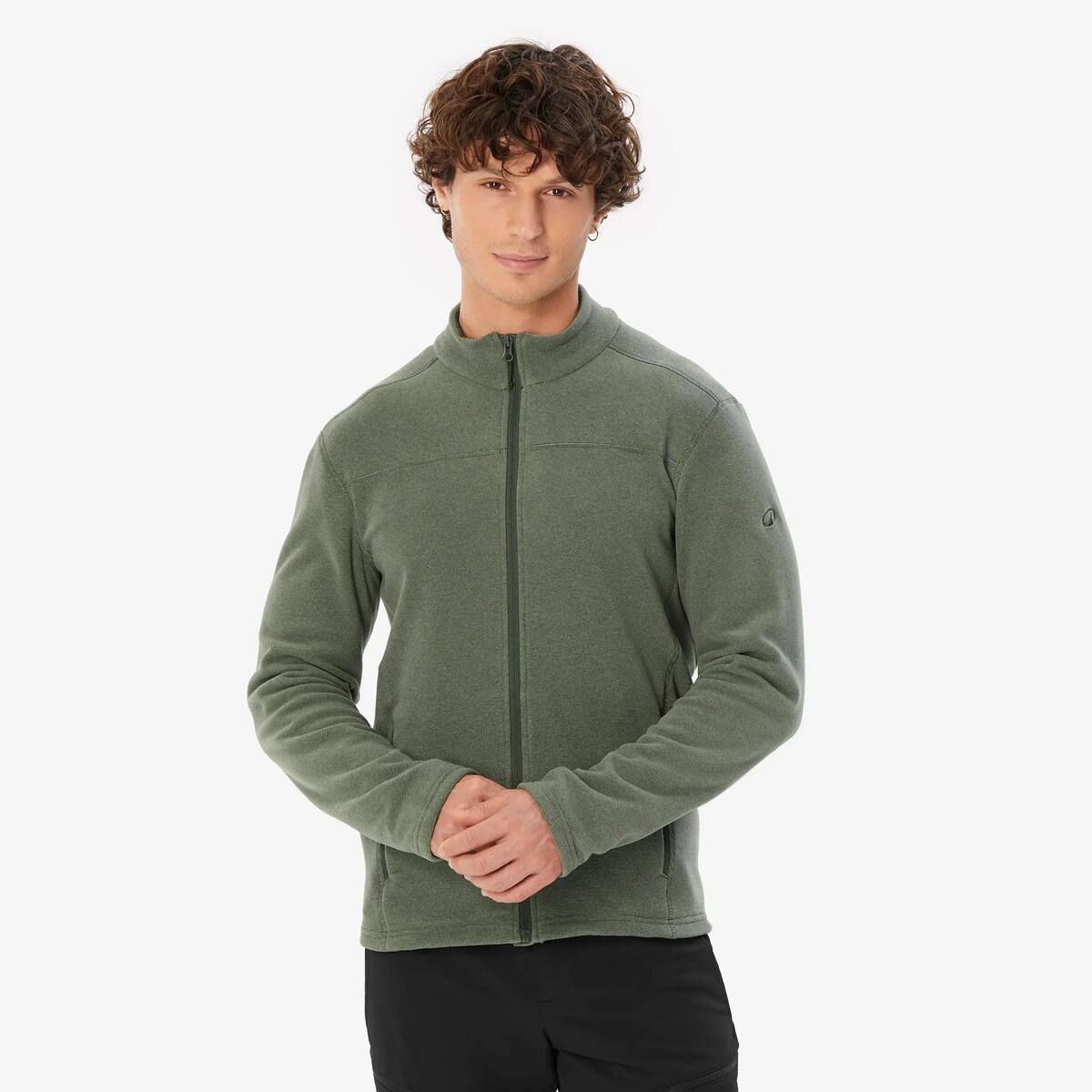 Polaire de randonnée full zip homme – Quechua MH100 – photo 3