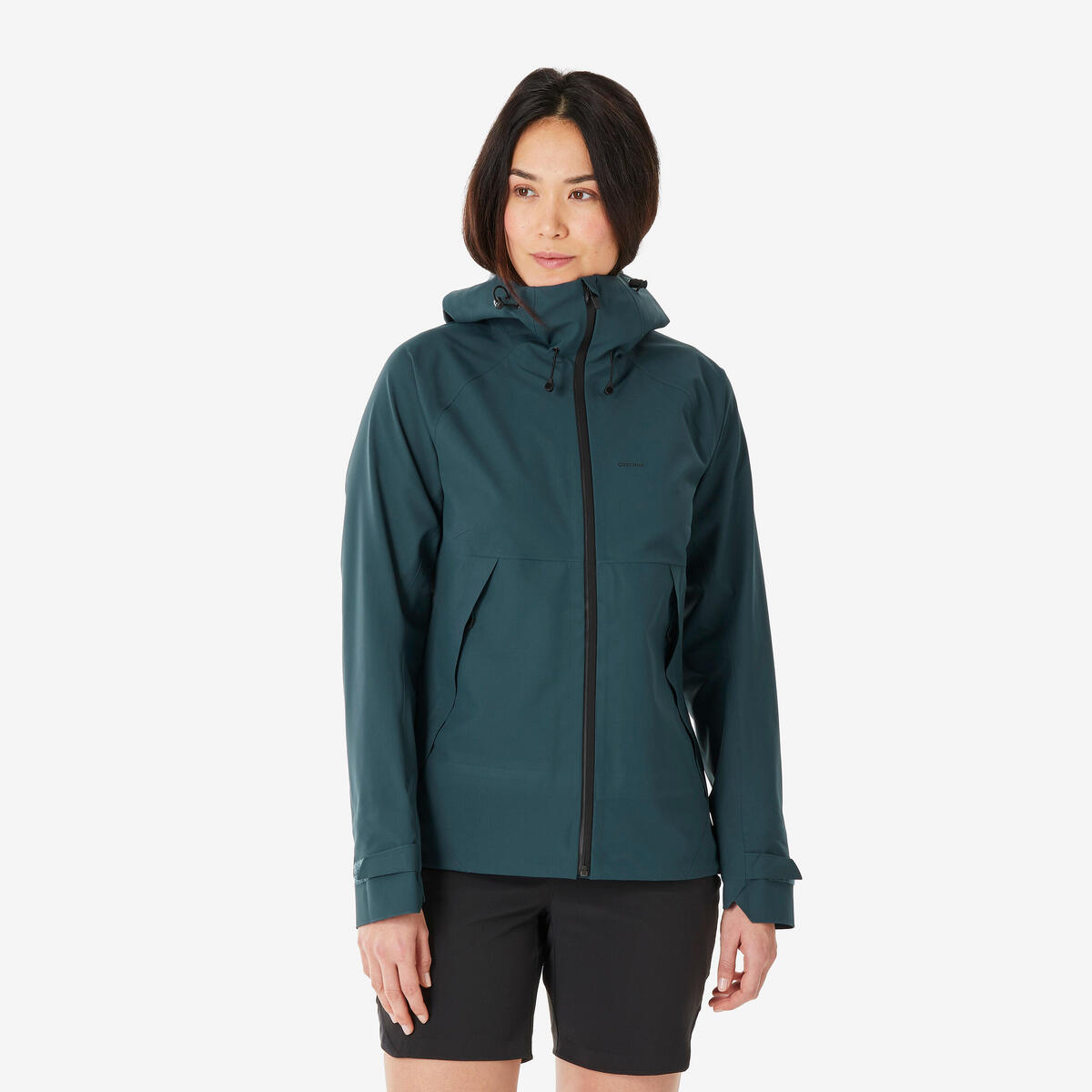 Veste de randonnée imperméable femme – Quechua MH500 – photo 1