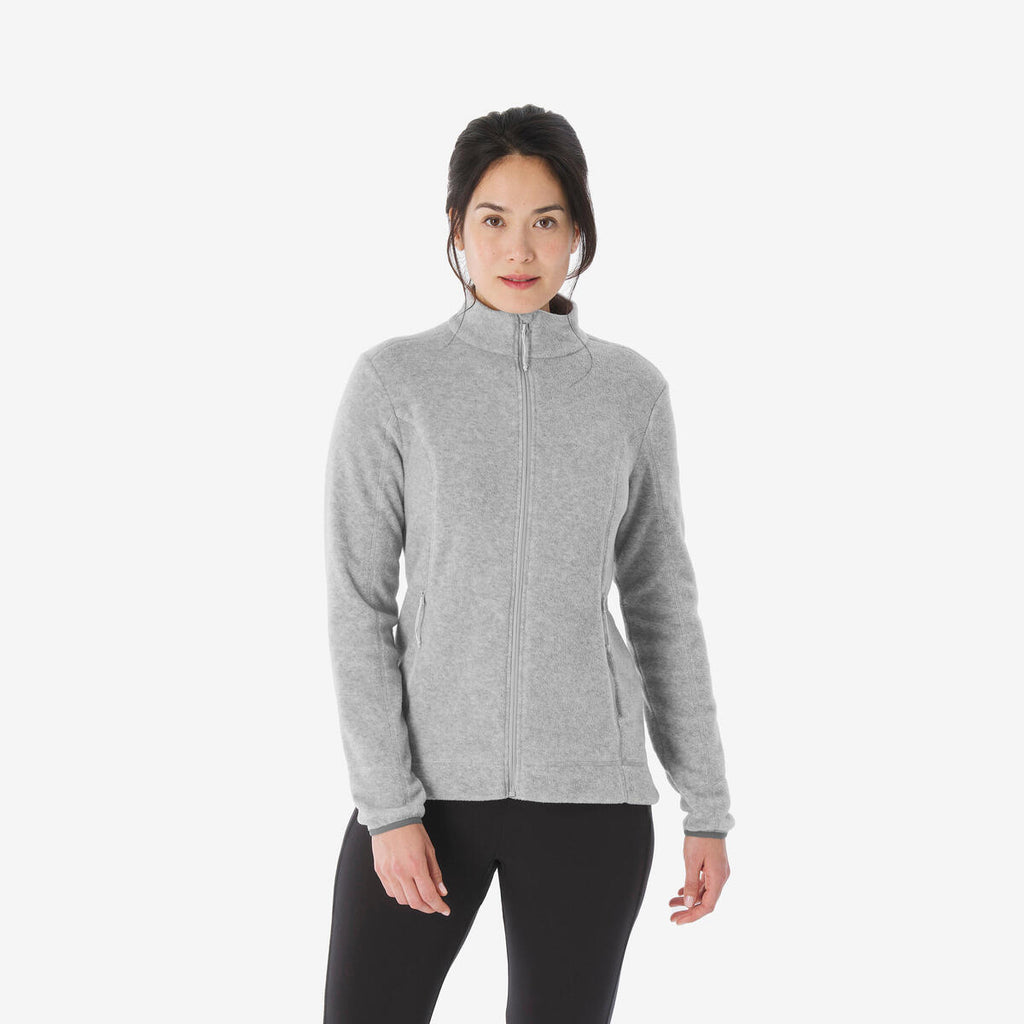 Polaire de randonnée full zip femme – Quechua MH100 – photo 2