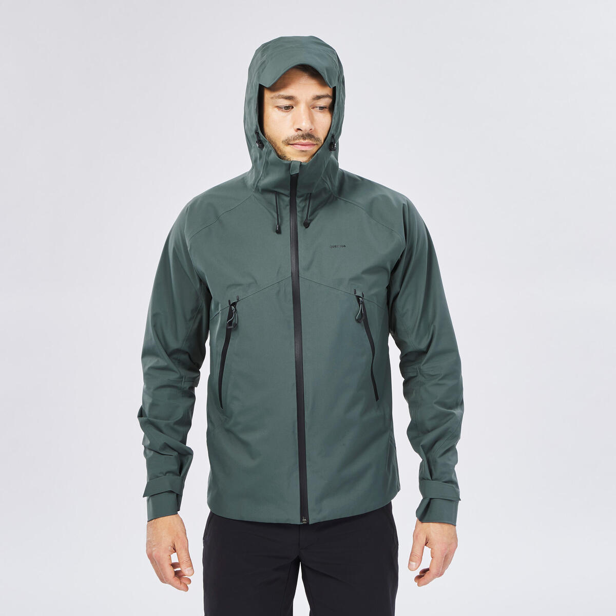 Veste imperméable et respirante de randonnée homme – Quechua MH500 – photo 1
