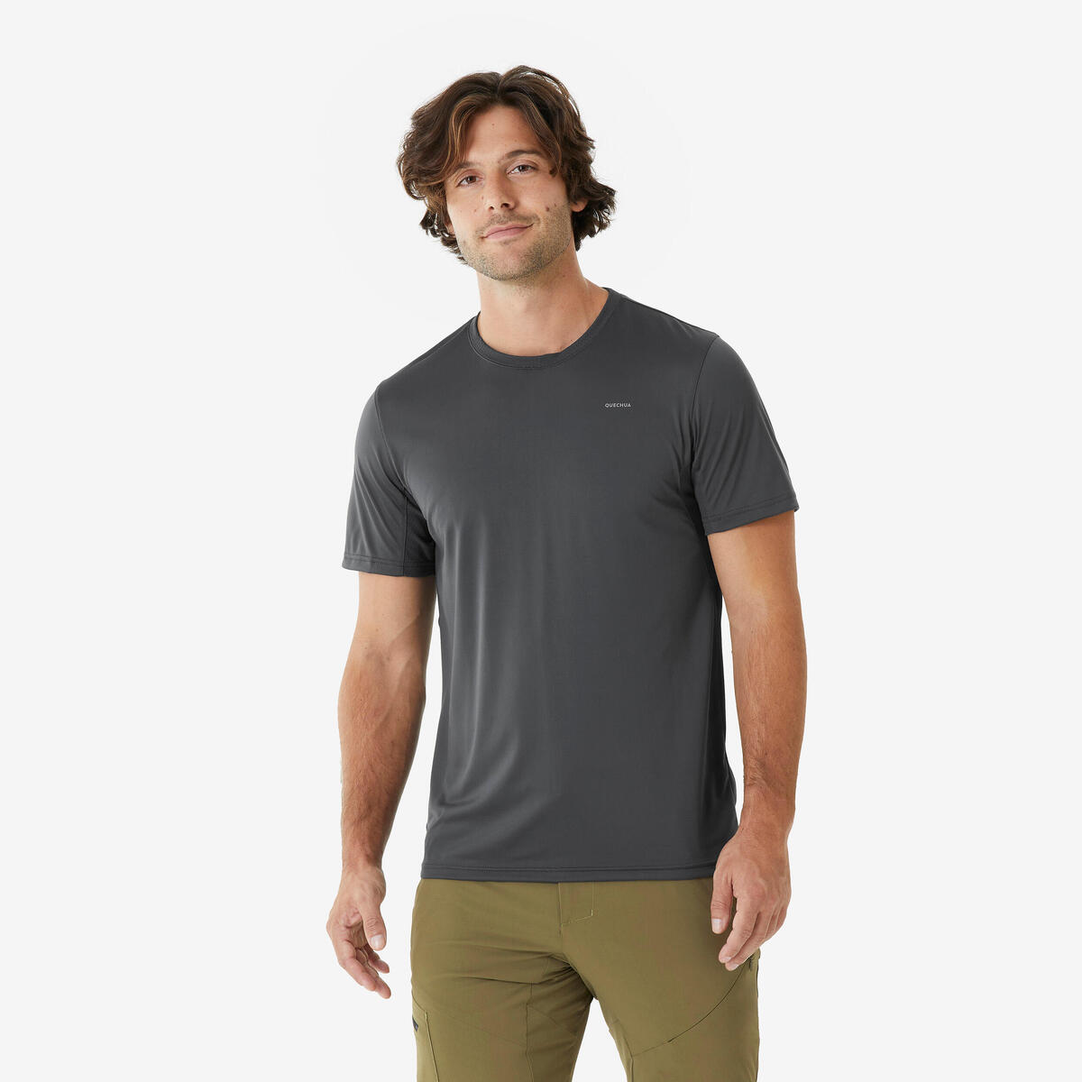 T-shirt de randonnée manches courtes homme – Quechua MH100 – photo 2