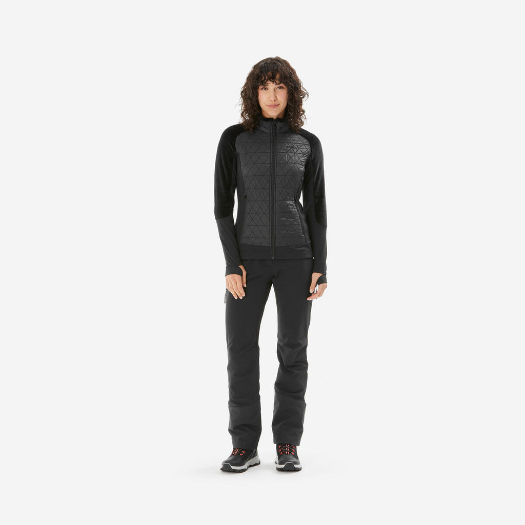 Polaire hybride chaude de randonnée femme – Quechua MH900 Mountain – photo 2