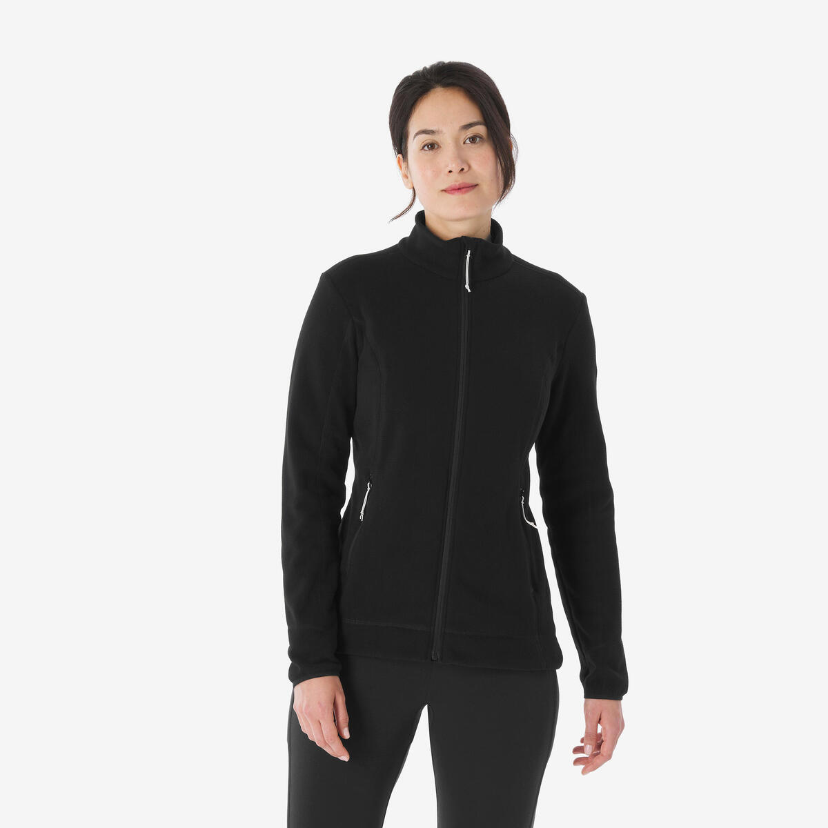 Polaire de randonnée full zip femme – Quechua MH100 – photo 1