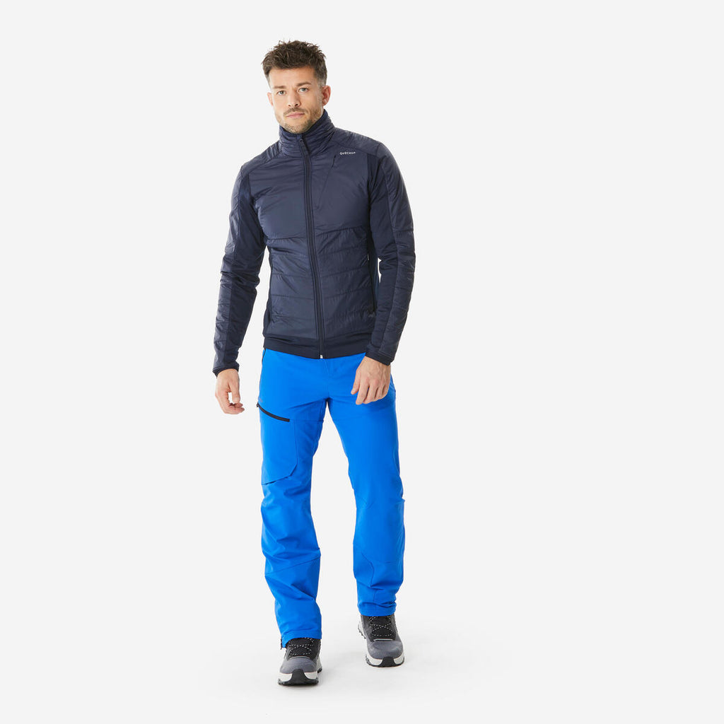 Polaire hybride chaude de randonnée homme – Quechua MH900 Mountain – photo 2