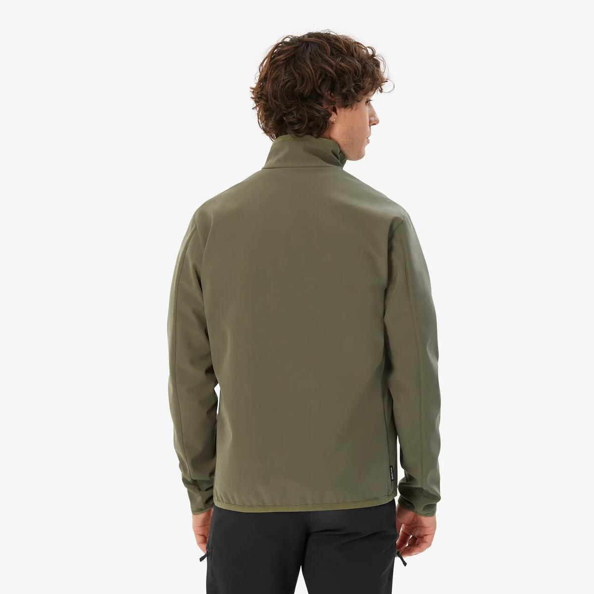 Veste softshell coupe-vent de randonnée homme – Quechua MT100 – photo 3
