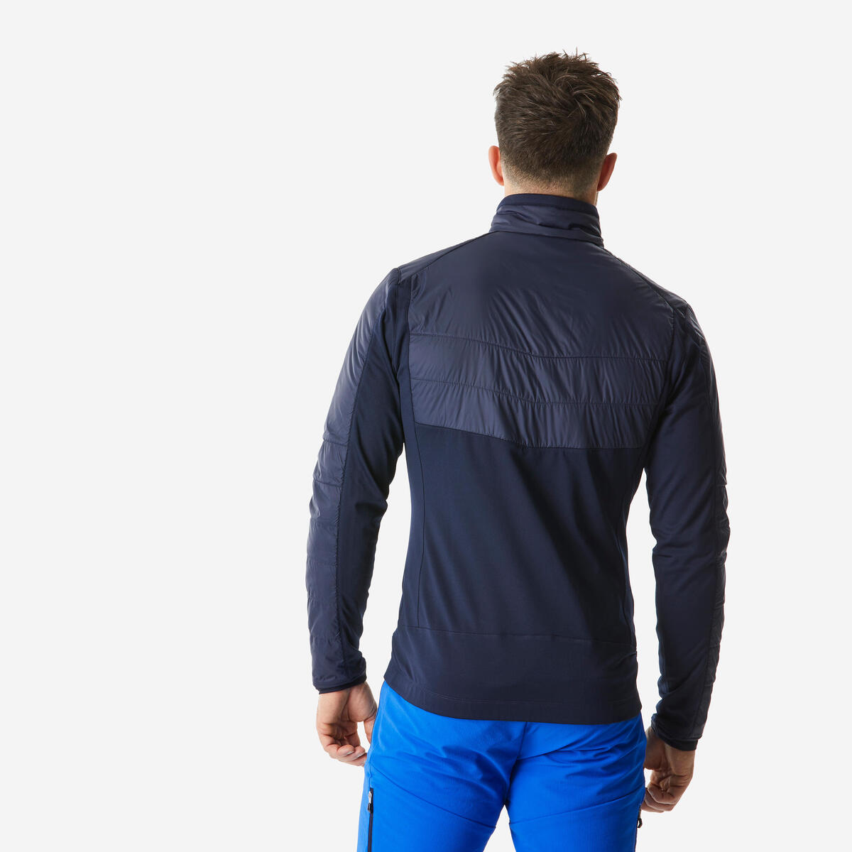 Polaire hybride chaude de randonnée homme – Quechua MH900 Mountain – photo 3