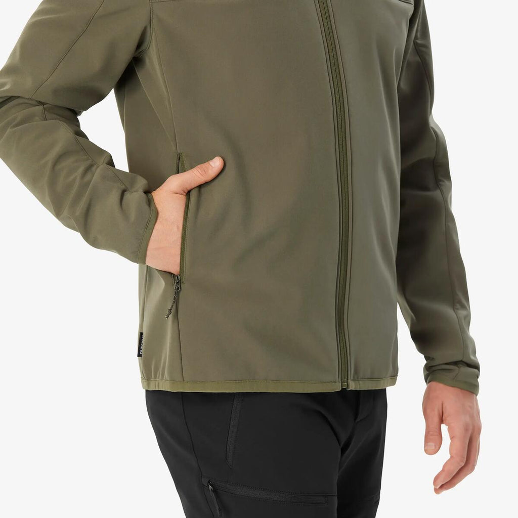 Veste softshell coupe-vent de randonnée homme – Quechua MT100 – photo 4