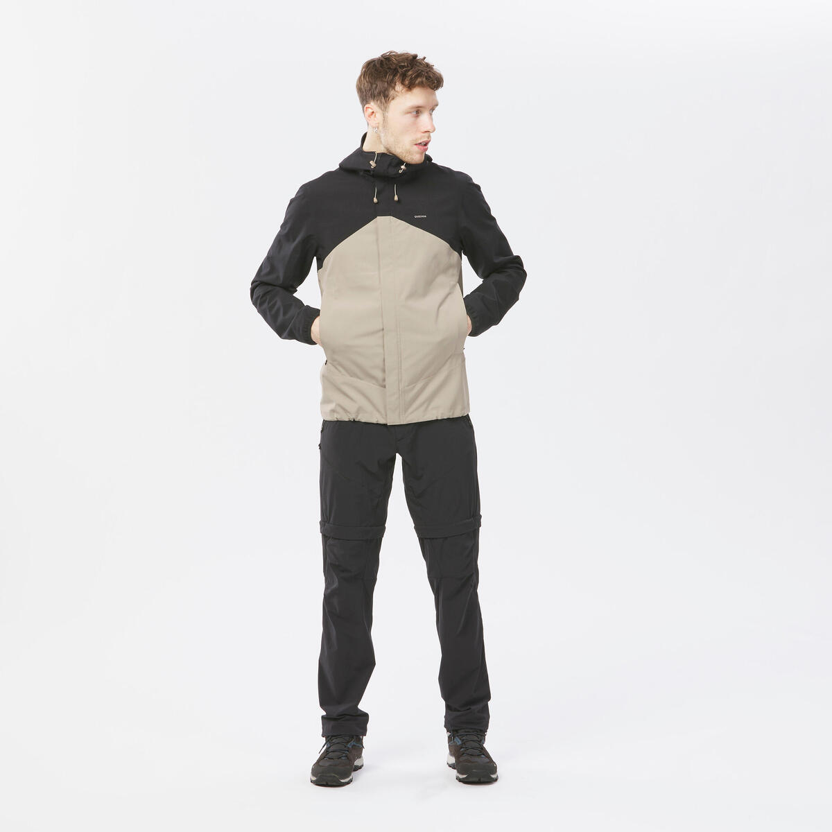 Veste de randonnée imperméable et légère homme – Quechua MH100 – photo 3