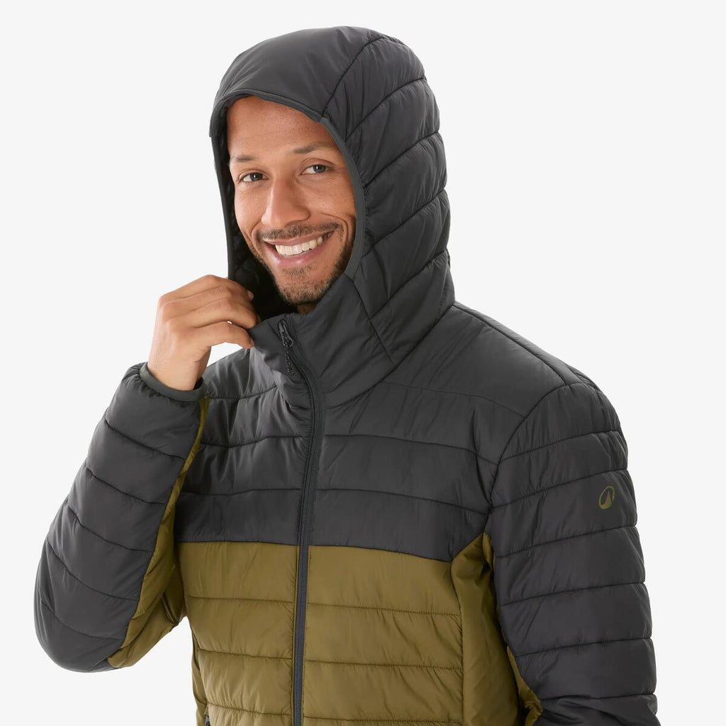 Doudoune de randonnée à capuche homme – Quechua MH500 – photo 3