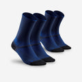 Chaussettes de randonnée hautes adulte, lot de 2 paires – Quechua Hike 500 – photo 1