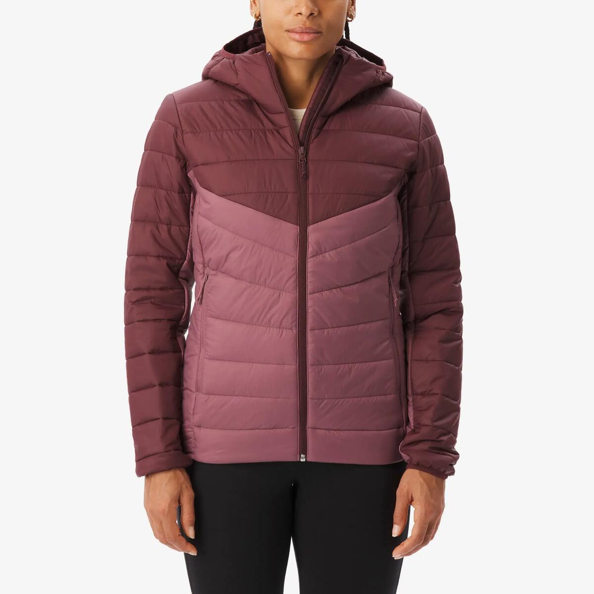 Doudoune de randonnée à capuche femme – Quechua MH500 – photo 2