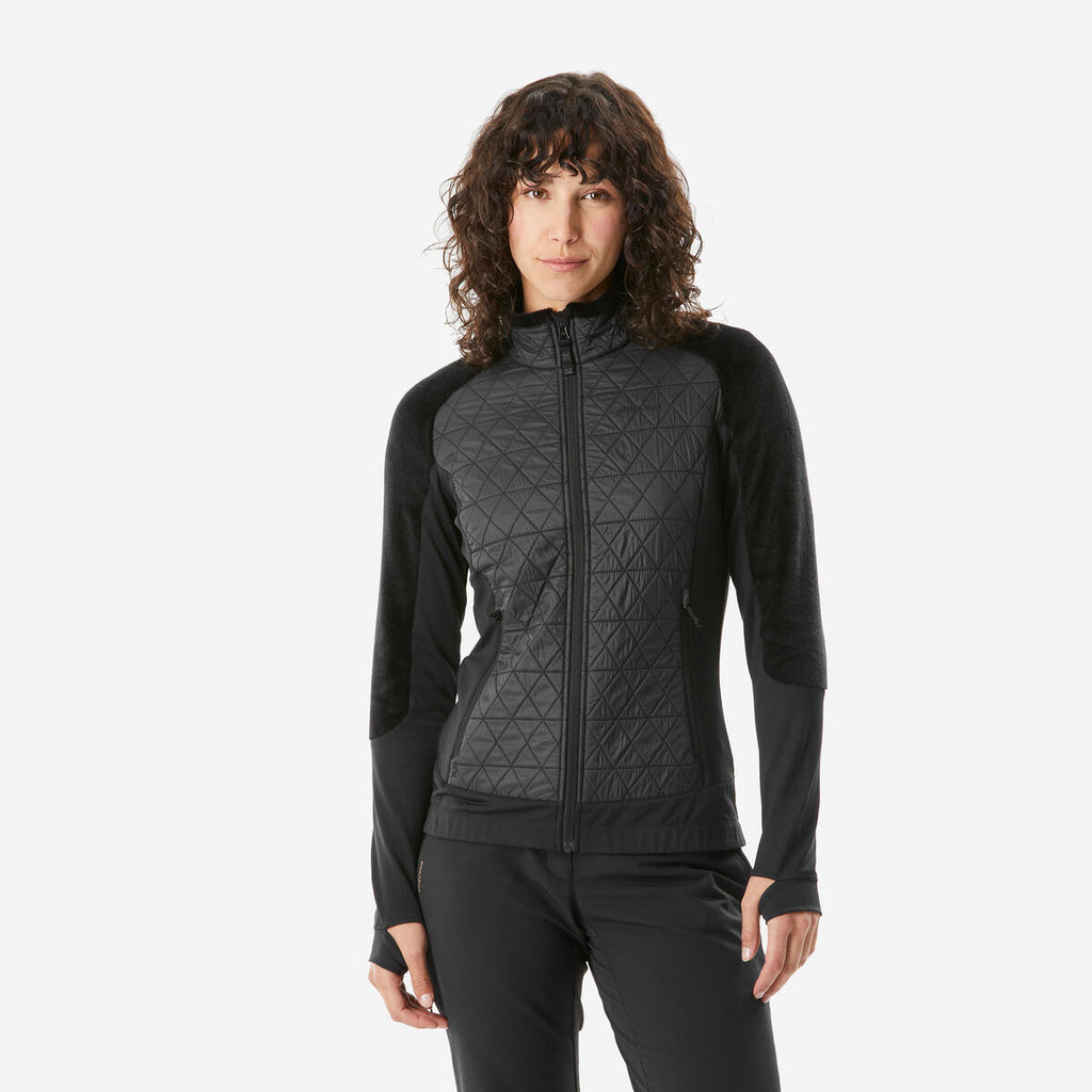 Polaire hybride chaude de randonnée femme – Quechua MH900 Mountain – photo 1