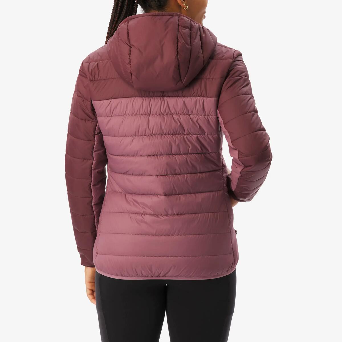 Doudoune de randonnée à capuche femme – Quechua MH500 – photo 3