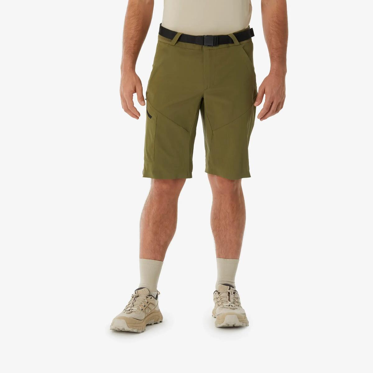 Short de randonnée long homme – Quechua MH500 – photo 1