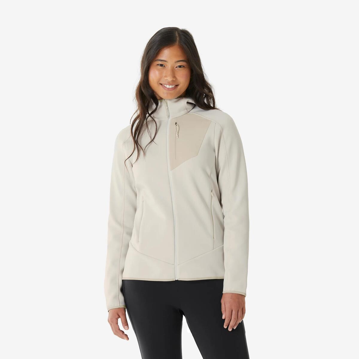 Polaire chaude de randonnée full zip femme – Quechua MH500 – photo 3