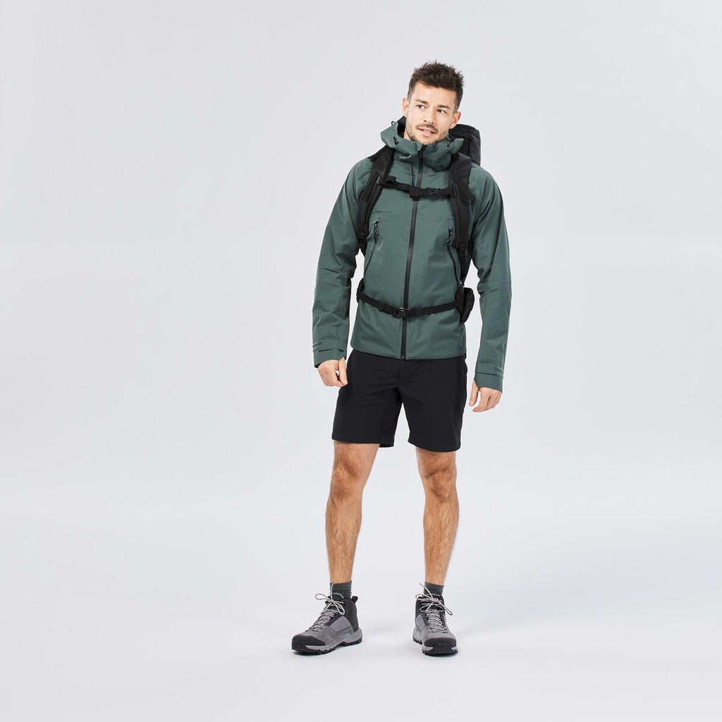 Veste imperméable et respirante de randonnée homme – Quechua MH500 – photo 2