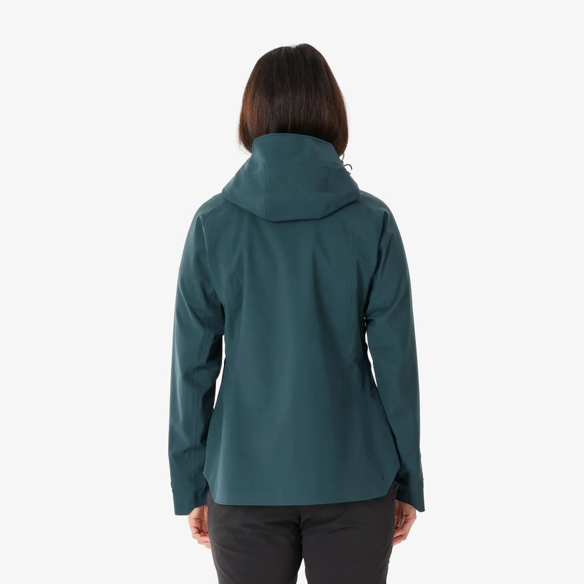 Veste de randonnée imperméable femme – Quechua MH500 – photo 4