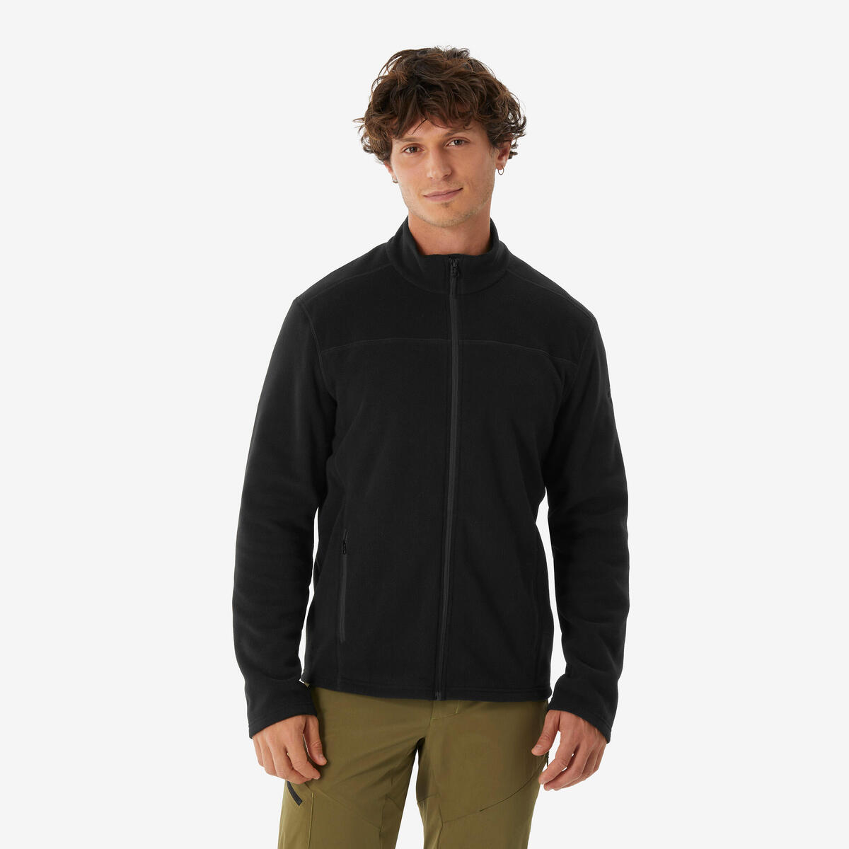 Polaire de randonnée full zip homme – Quechua MH100 – photo 2