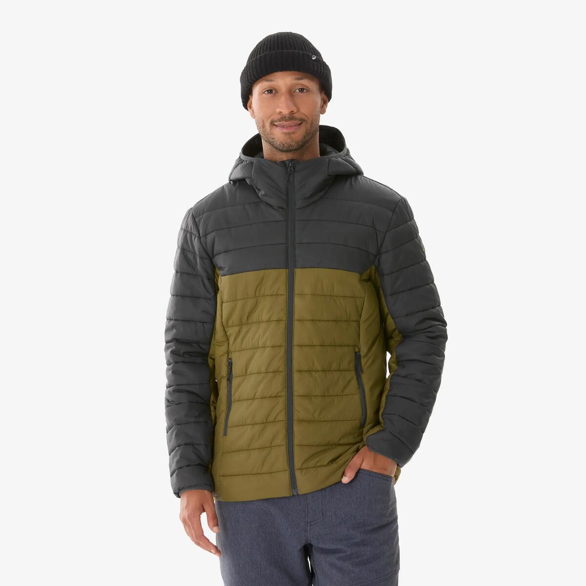 Doudoune de randonnée à capuche homme – Quechua MH500 – photo 1