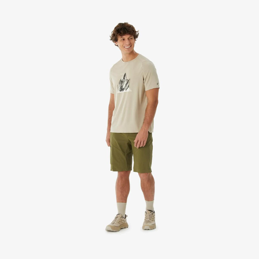 Short de randonnée long homme – Quechua MH500 – photo 2