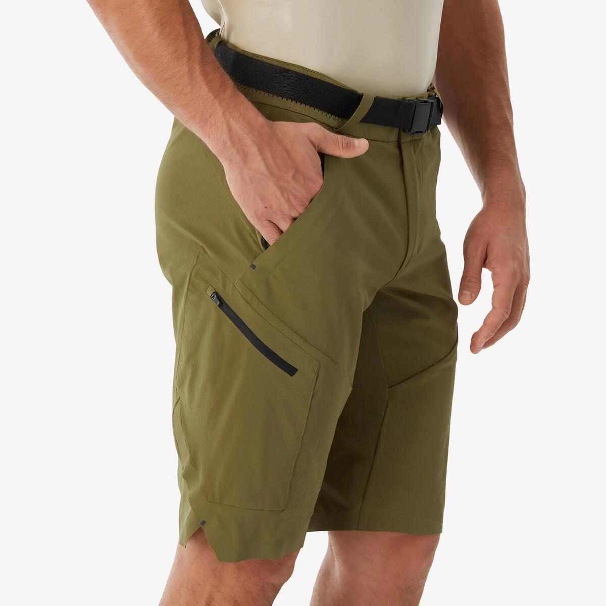 Short de randonnée long homme – Quechua MH500 – photo 4