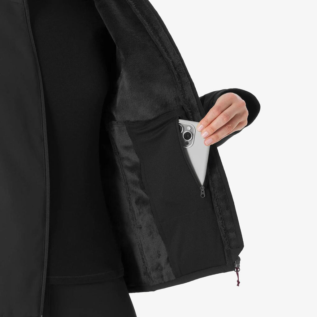 Veste softshell coupe-vent de randonnée femme – Quechua MT100 – photo 4