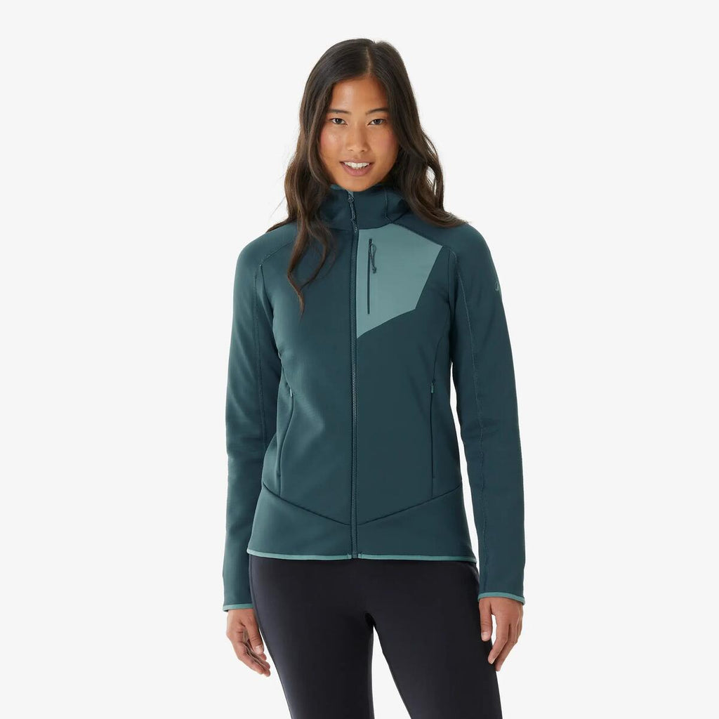Polaire chaude de randonnée full zip femme – Quechua MH500 – photo 1