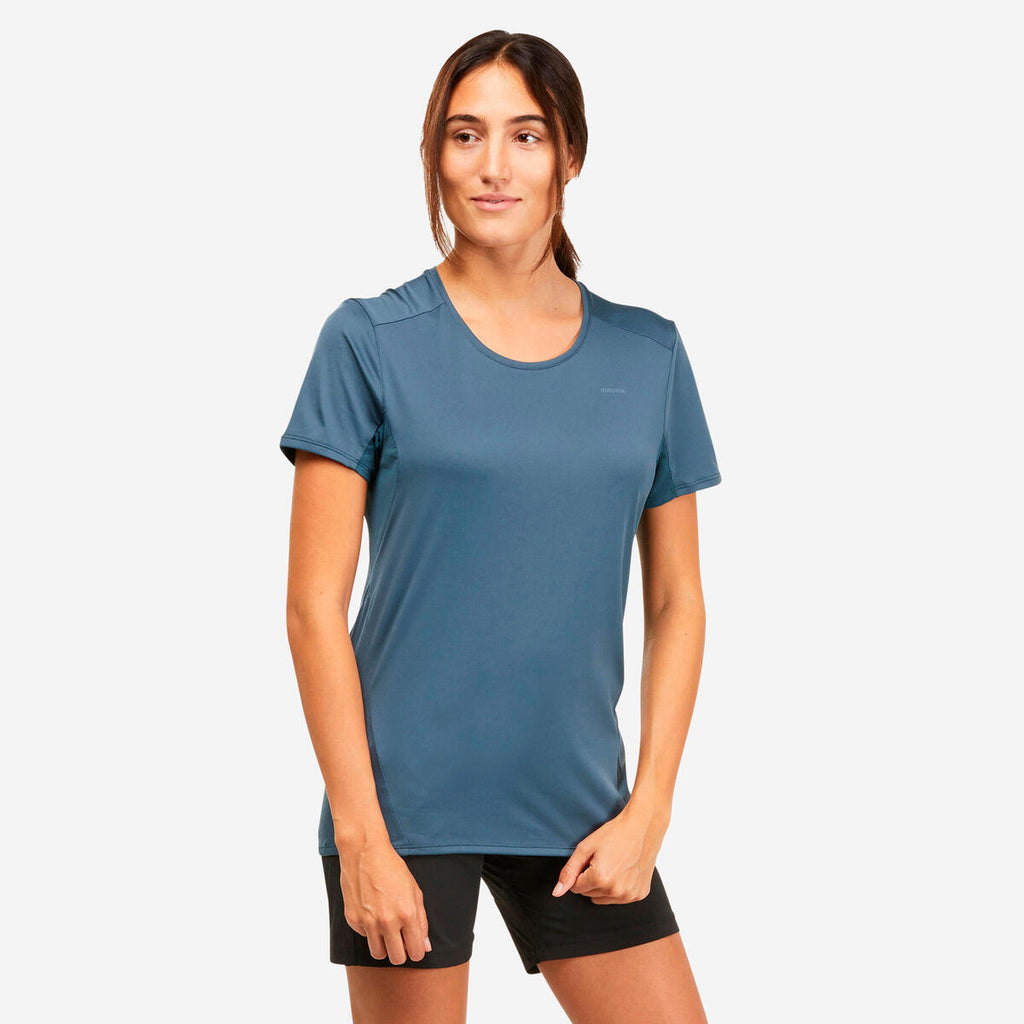 T-shirt de randonnée manches courtes femme – Quechua MH100 – photo 3