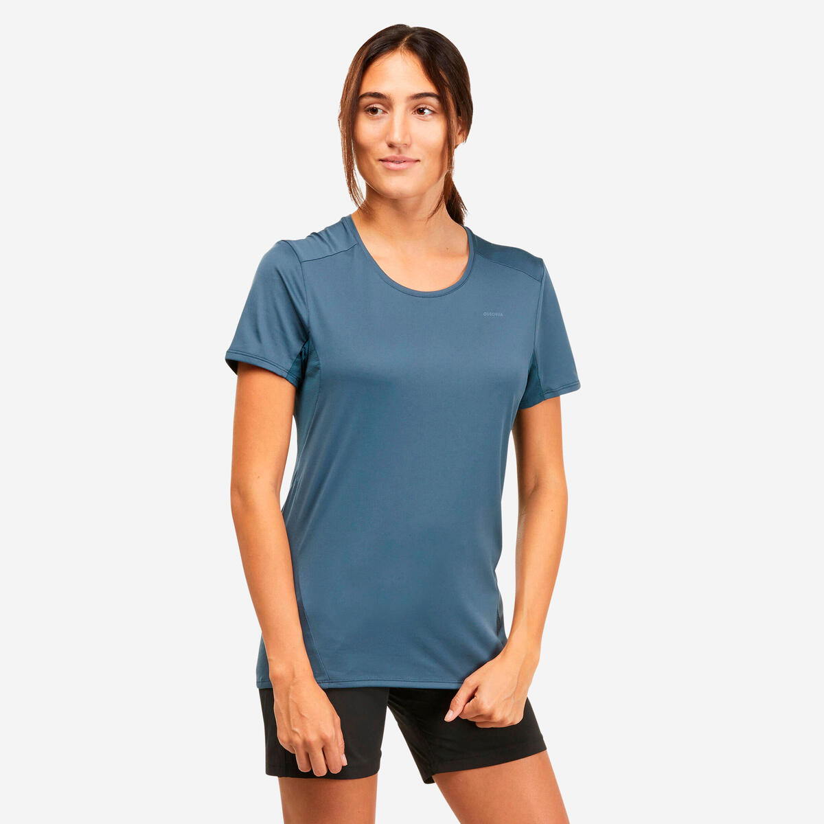 T-shirt de randonnée manches courtes femme – Quechua MH100 – photo 3
