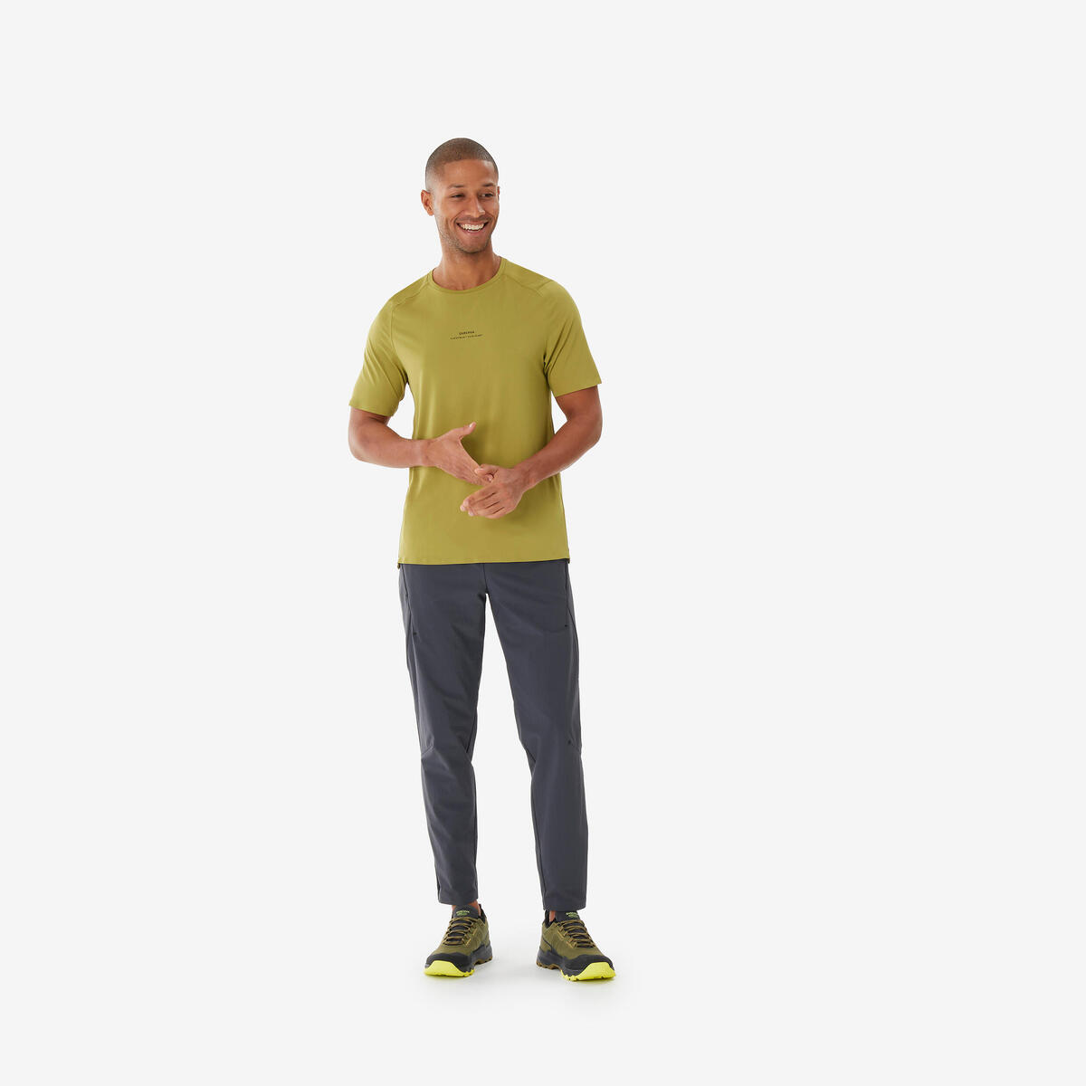 T-shirt de randonnée manches courtes homme – Quechua MH500 – photo 3