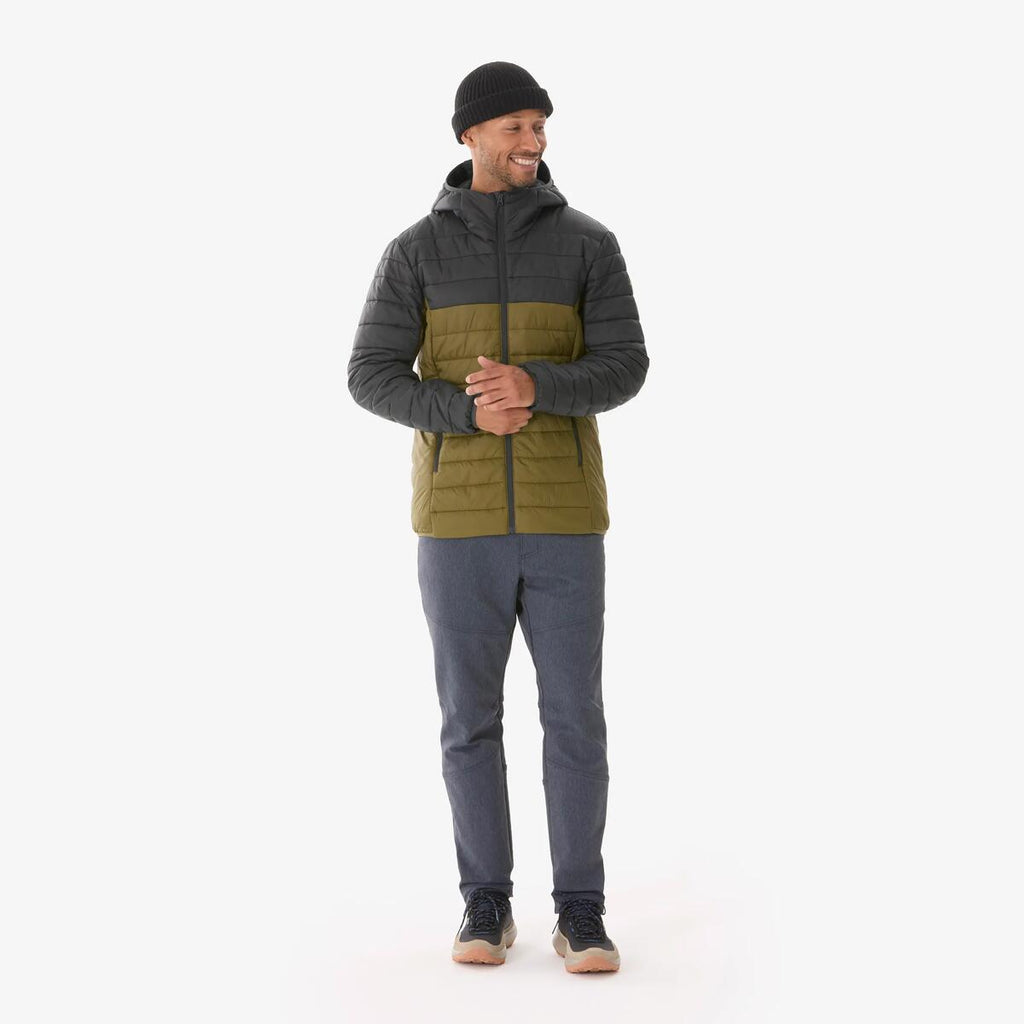 Doudoune de randonnée à capuche homme – Quechua MH500 – photo 2