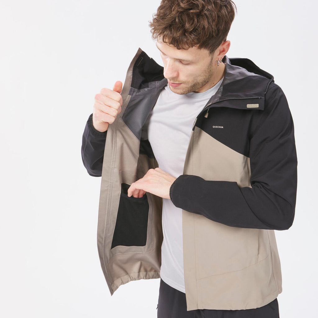 Veste de randonnée imperméable et légère homme – Quechua MH100 – photo 4