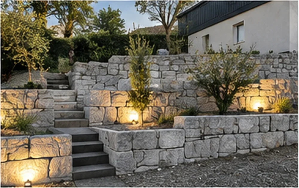 Illustration – mur de clôture (1,80 m), projet type QUALITE 24