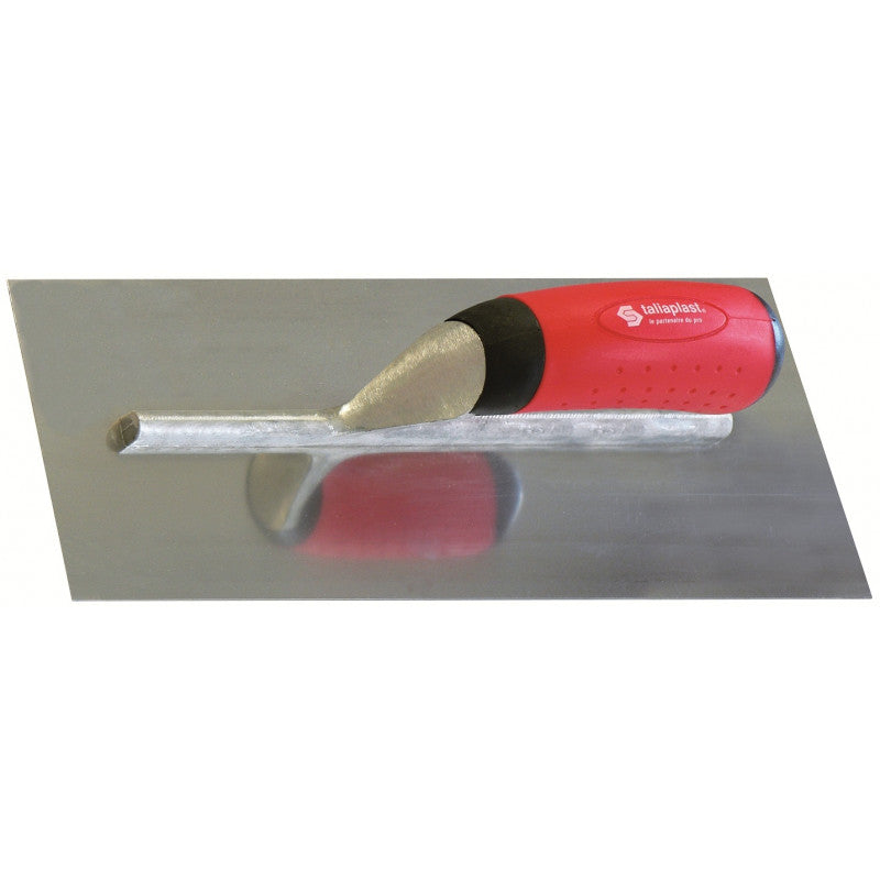 Platoir lisseuse inox 280 × 120 mm, monture alu – Taliaplast Série Pro – photo 3