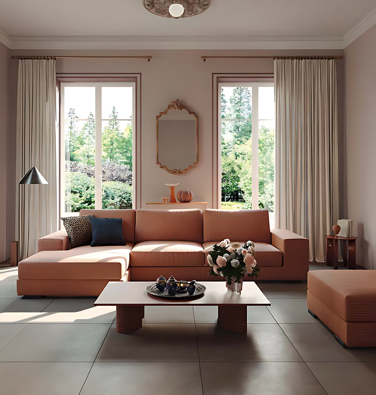 Carrelage sol grès cérame Qanela 60 x 60 cm mat rectifié