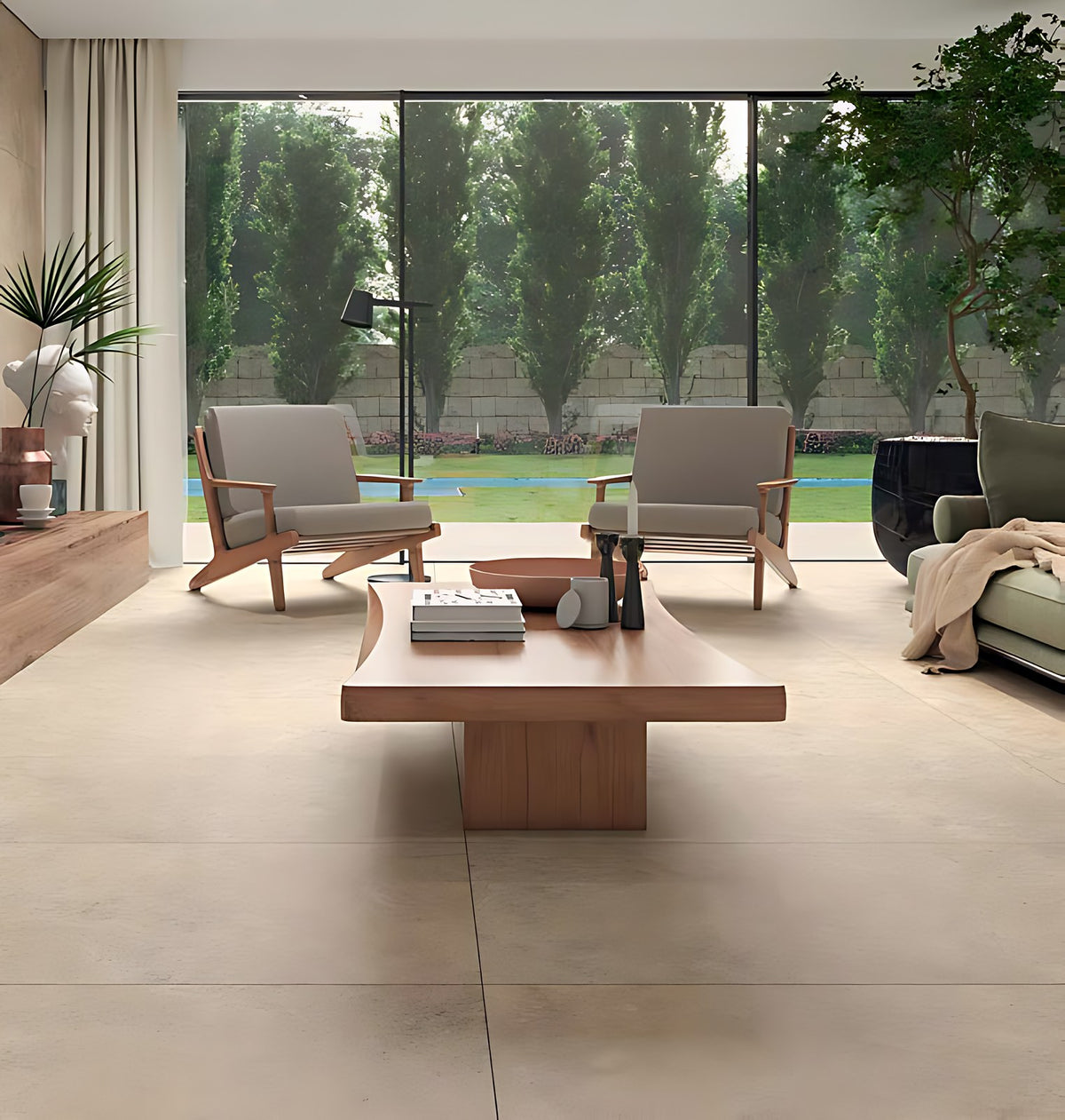 Carrelage sol grès cérame Solid 60 x 120 cm mat rectifié