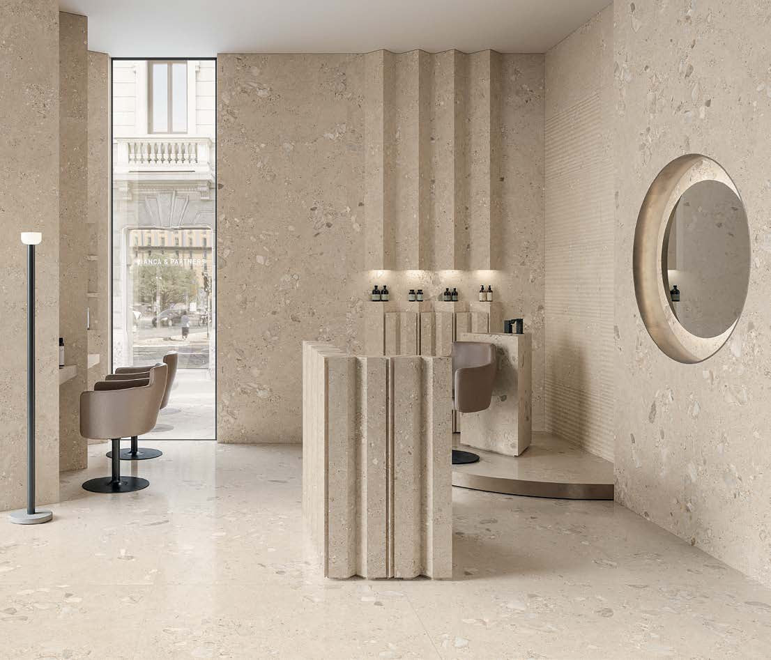 Carrelage sol grès cérame émaillé Gemma Stone 60 x 120 cm rectifié