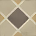 Carreau décor grès cérame émaillé Ottocento 20 x 20 cm mat