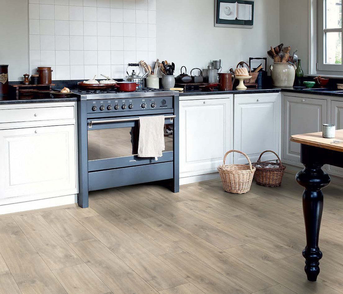 Sol stratifié Classic 1200 x 190 mm, 8 mm, bord droit